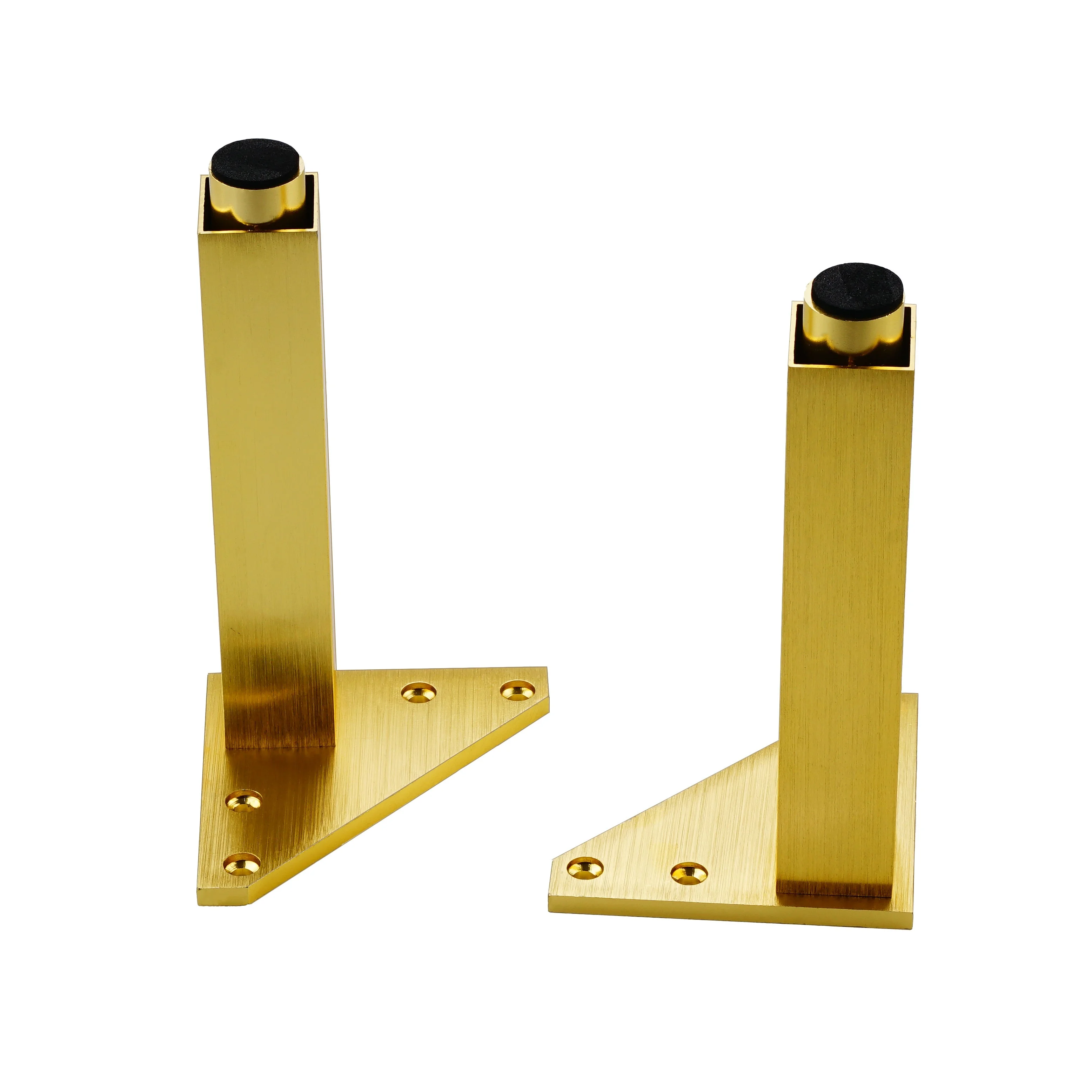 Новинка; Золотистая алюминиевая металлическая Шпилька оптом современные металла золота диван ножки для мебели