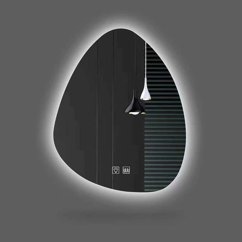 Customized bathroom smart mirror smart wall mounted mirror bathroom LED light  anti fog mirror Bluetooth