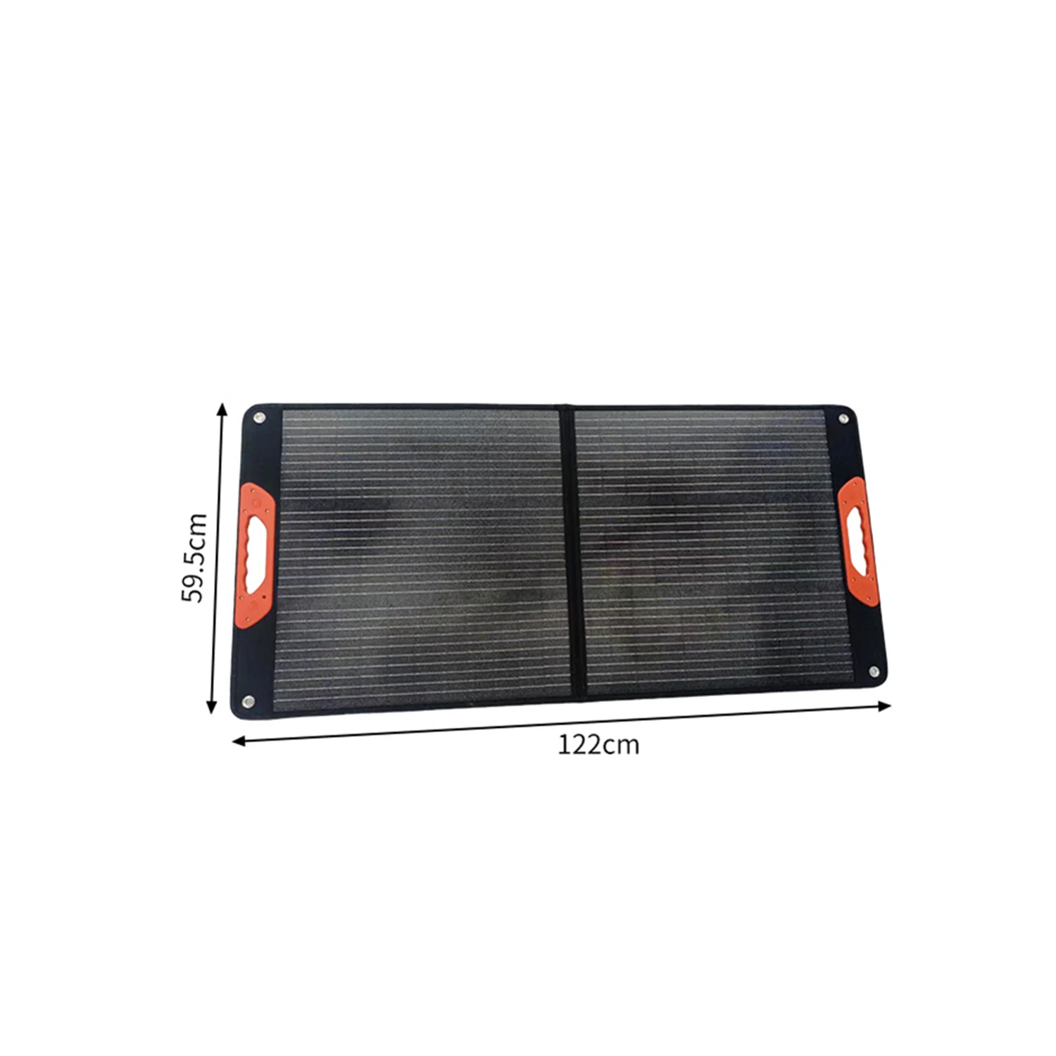 Waterproof portable foldable 100W solar panel with dual USB outdoor mobile power generation
