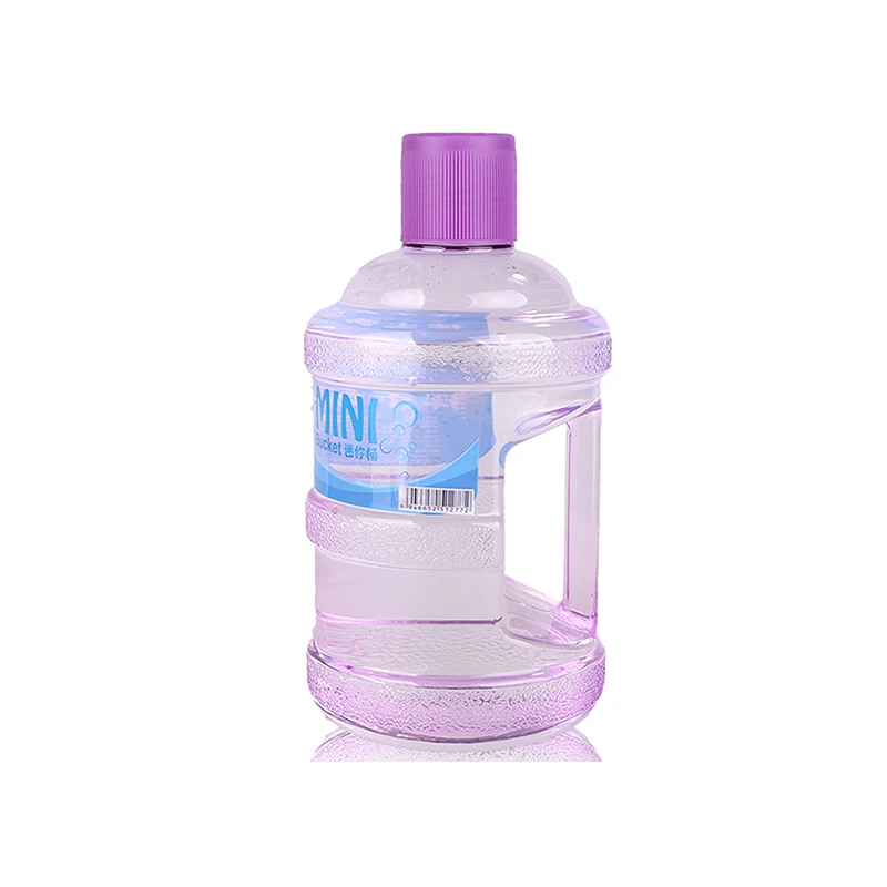 Donuttle Food Grade BPA free sport custom logo design Plastic Water Jug with Lid