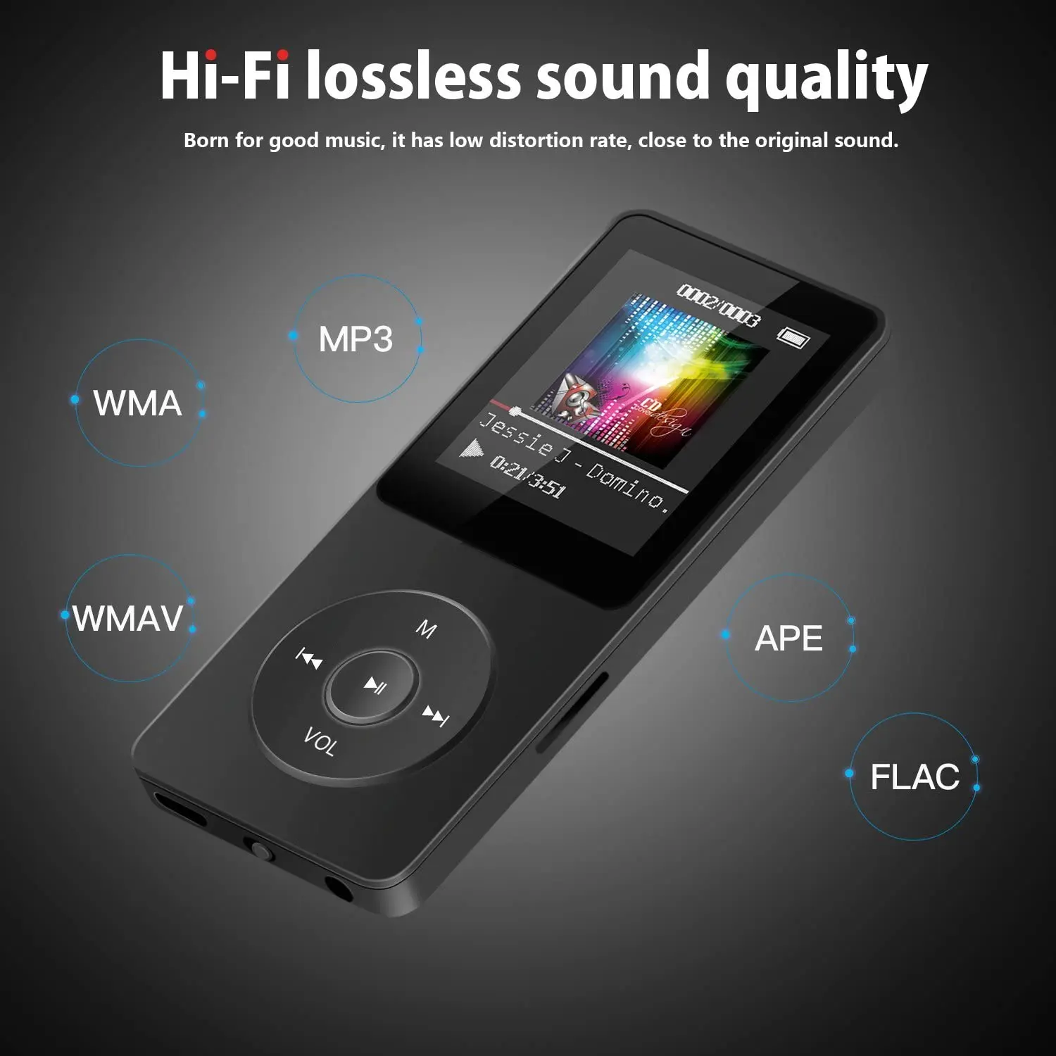 Mp3-плеер с большой памятью поддержка 64 ГБ музыкальный медиаплеер портативный диктофон FM-радио плеер Прямая