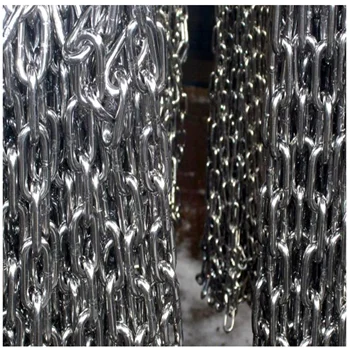 Self Color IRON LONG LINK Chain DIN766 Welded Chain Standard Alloy