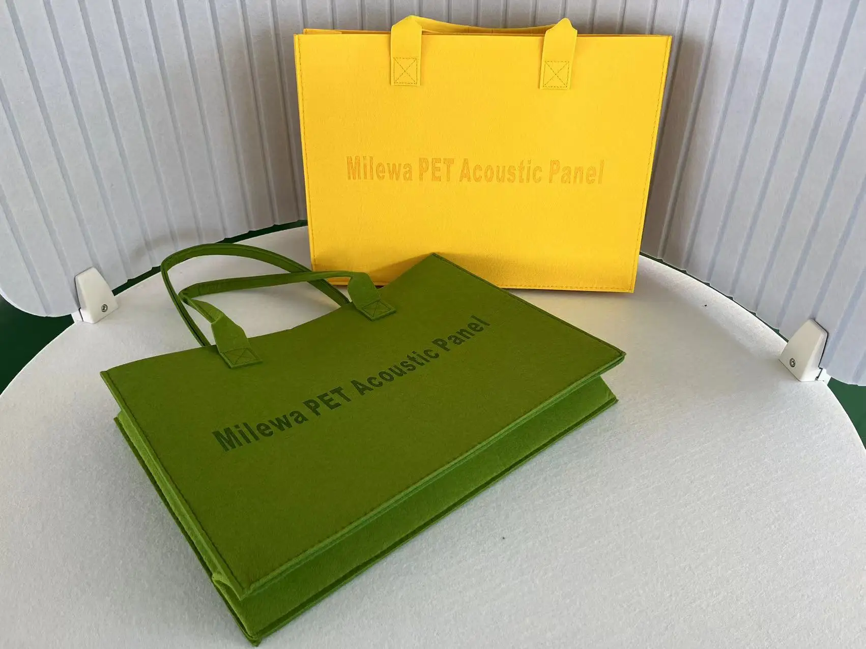 Wholesale Cheap Price Felt Storage Bag Custom Printing Felt Shopping Bags For Grocery Handled Tote Bag