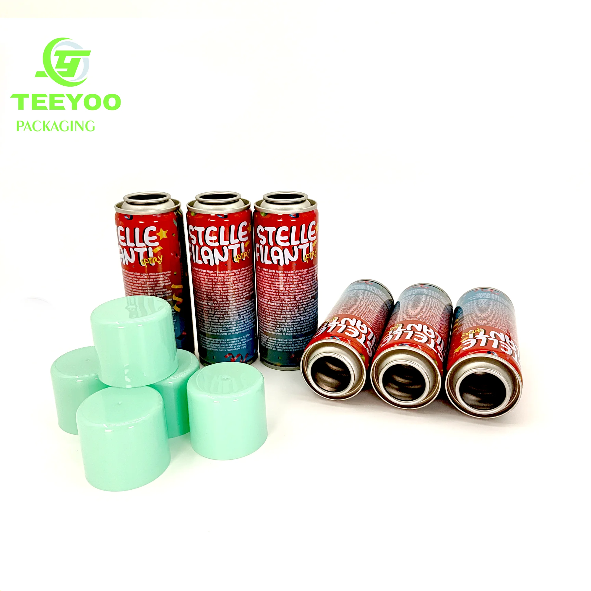 Hot Sale Customized Empty Spray Cans 500ml Tin for Ribbon and Butane Gas for Aerosol and Paint Use