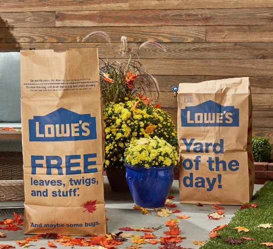 Lawn And Leaf Bags leaf and paper yard waste bag Garden Waste Paper Sack Heavy Duty Yard Collection Bags