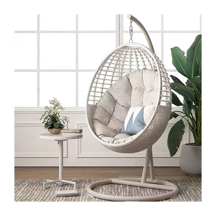 Outdoor swing rattan balcony indoor hanging basket garden courtyard hanging chair