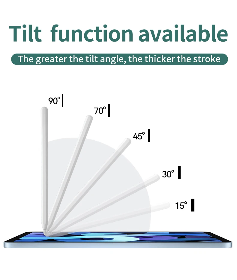 2022 New Wireless Charging Magnetic Charge Stylus Pen For Ipad pro Stylus Supports Logo Customization