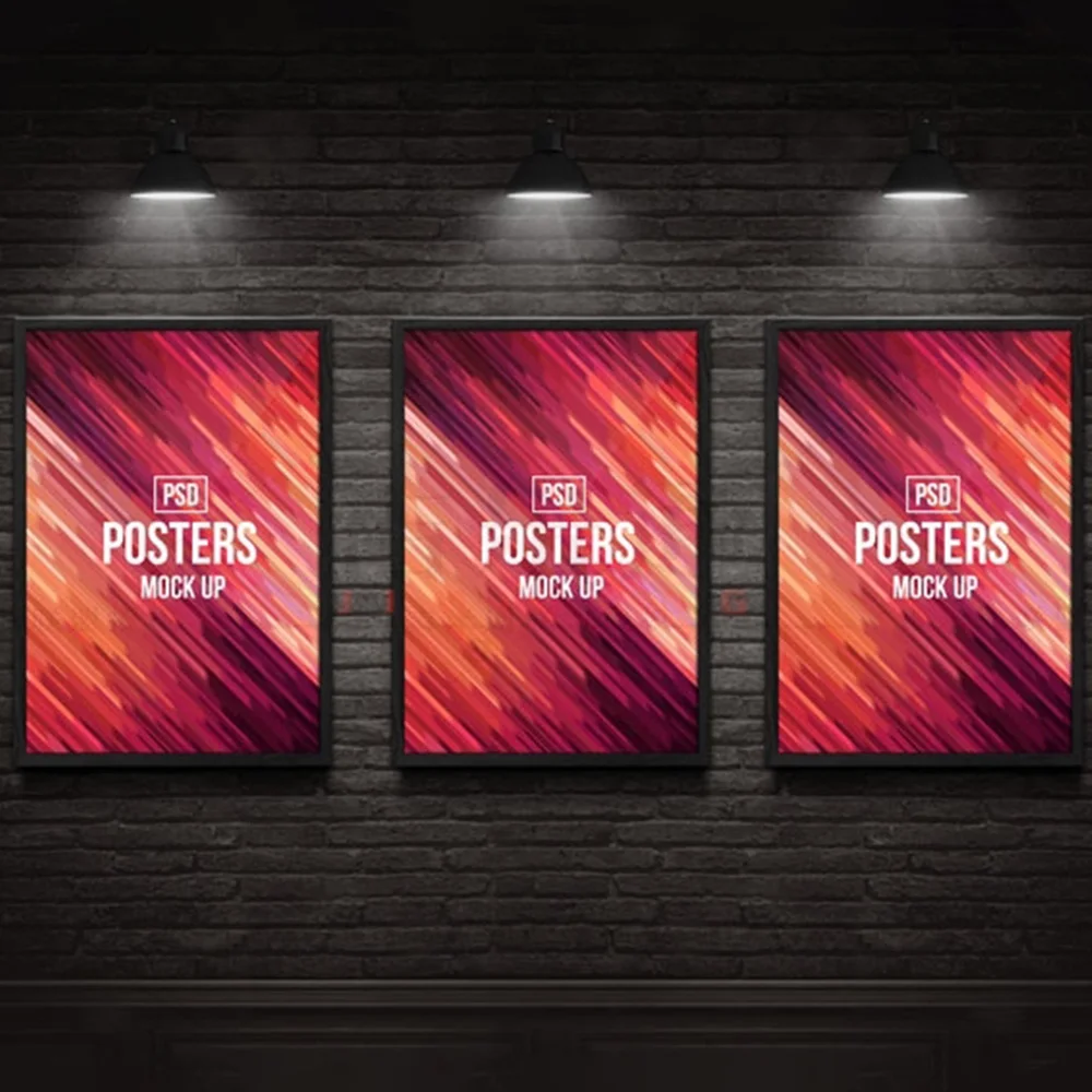 Custom advertising PP Poster Printing/PP adhesive sticker