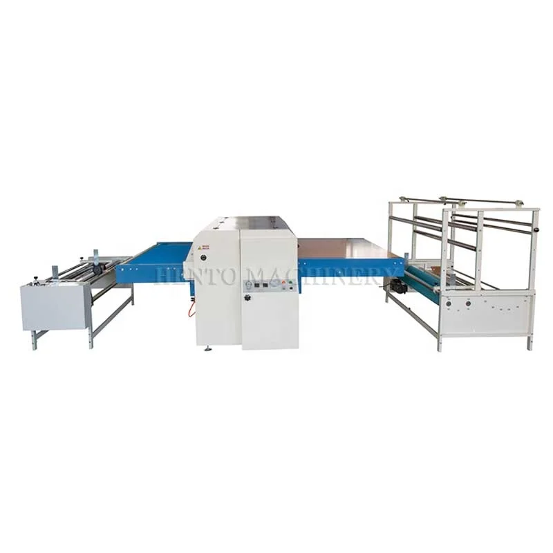 High Output Continuous Fusing Press Machine / Fusing Machine Fabric Garments / Fusion Machine Line