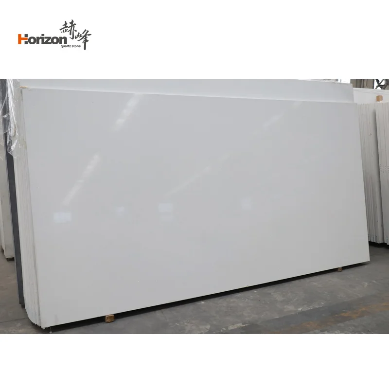 Good Quality Calacatta White Artificial Quartz Stone Slabs Pure White Quartz Countertops
