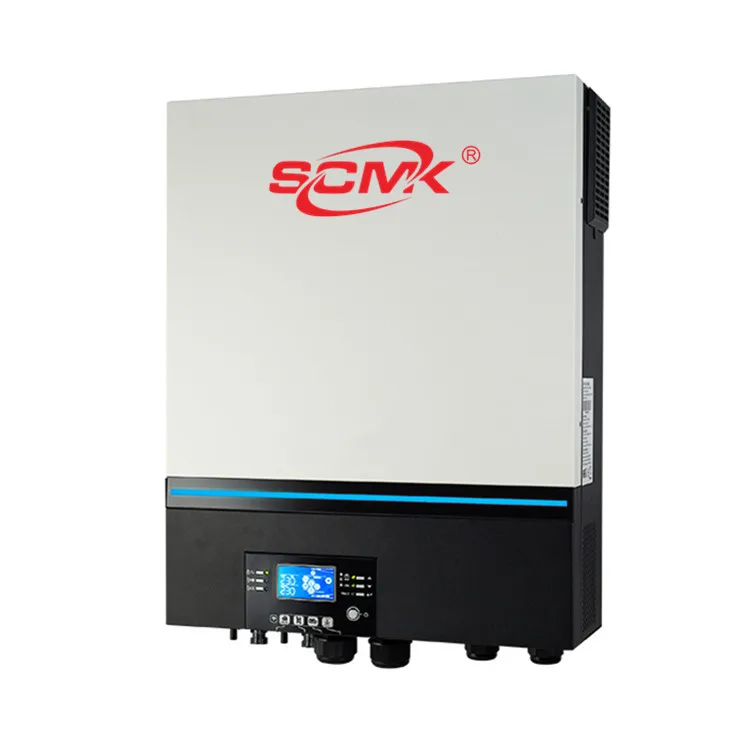 Максимальная гибридная солнечная энергетическая система фотогальванический инвертор с PV мощностью 8 кВт 48 в 8 кВА 8000 ва съемный жк-дисплей