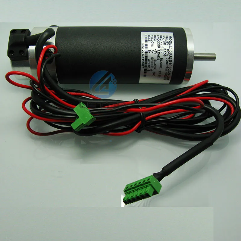 JHF Servo  Motor 58JZS1030AS 24V DC For Inkjet Printer Machine