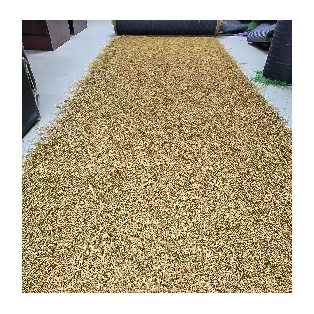 Fireproof Artificial Synthetic Grass Thatch Roof Replace of