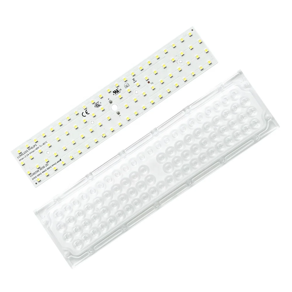 Zhaga led module Floodlight module Outdoor pitch lighting module 50W 3030 chip with lens