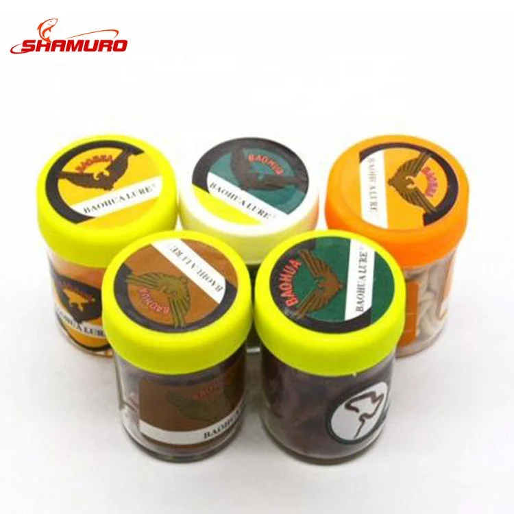 40 г мини бутылка мягкие приманки для ловли рыбы черви smellworms seaworms мозолей капсулы рыбалки на карпа
