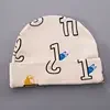 Factory Baby Hats 100% Cotton Baby Beani Stock Hats Printed Infant Hats Caps Newborn Mittens