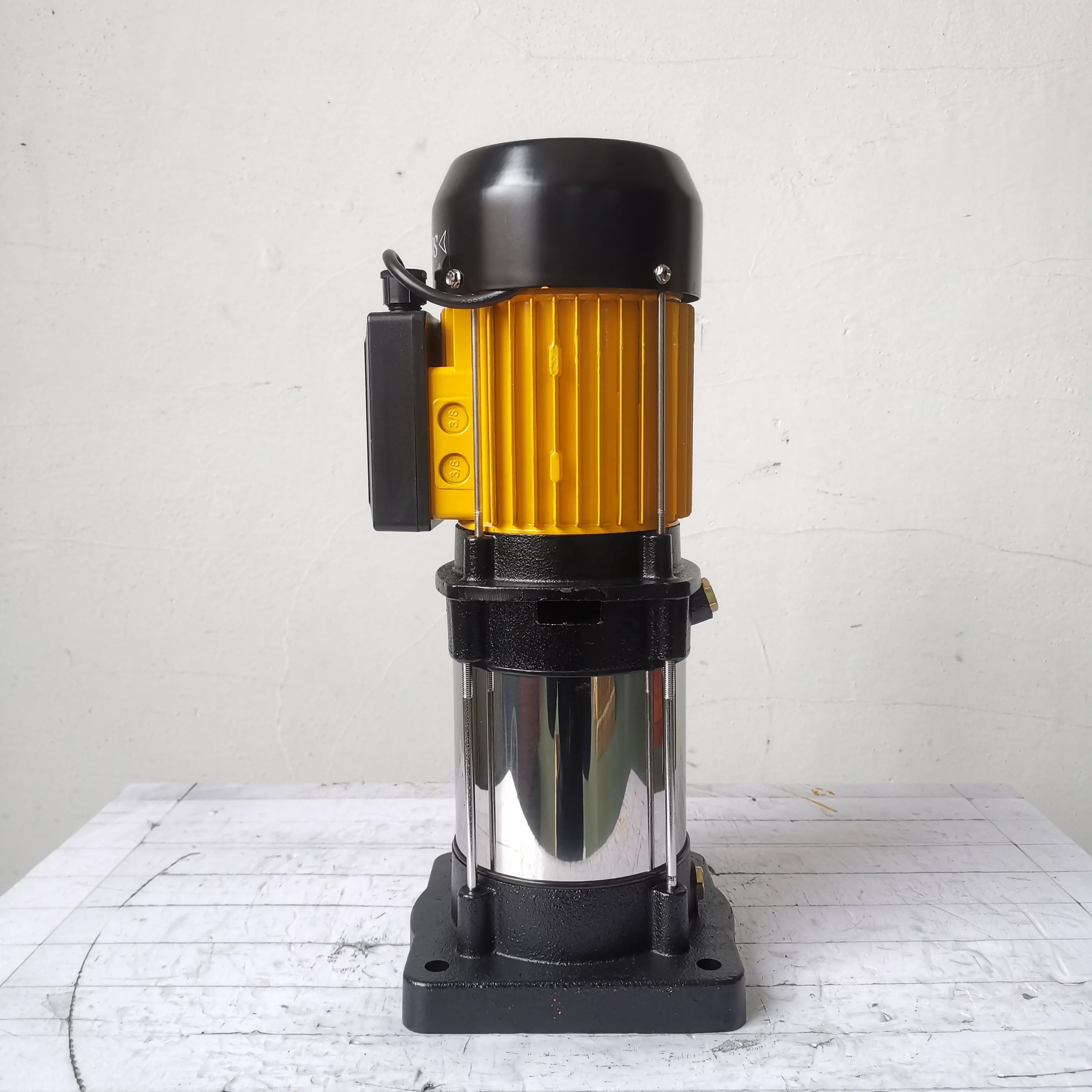 Multi-stage vertical household stainless steel impeller water pump