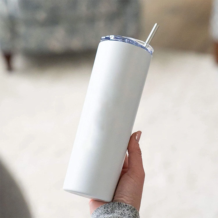 Double Wall Insulated Vacuum 20oz Sublimation Tumbler Straight Blank Sublimation Tumbler for Wholesale
