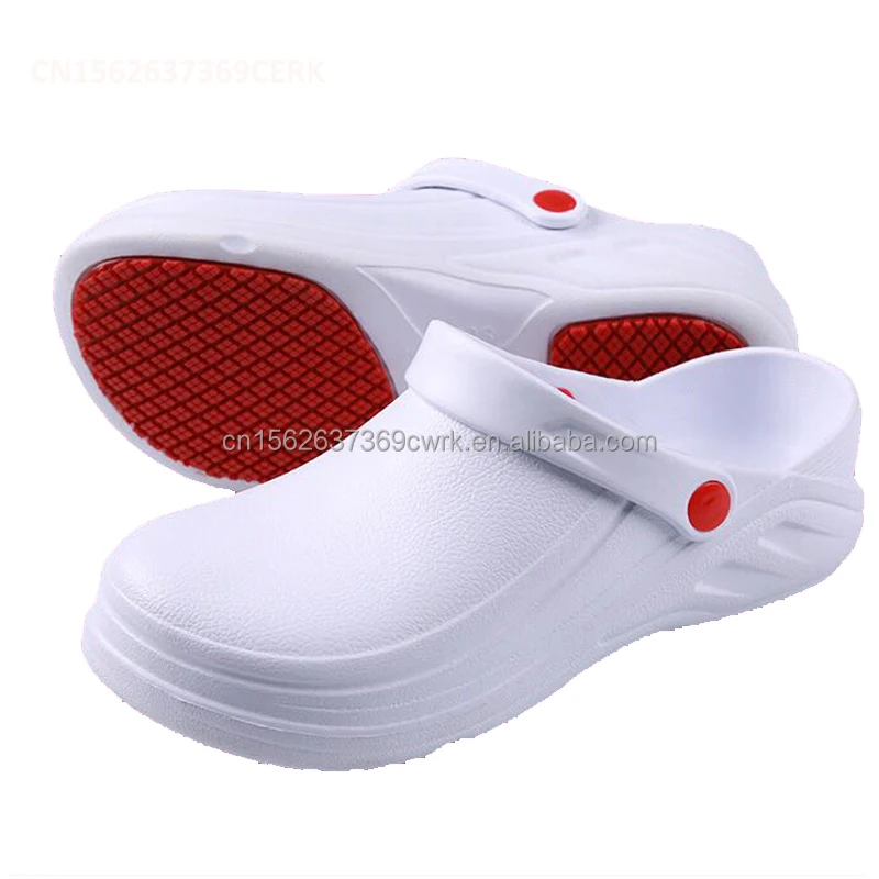 Waterproof Non-slip Chef Shoes For Men Garden Shoes Rubber Sandals Restaurant Working Hospital Nursing kitchen work shoes