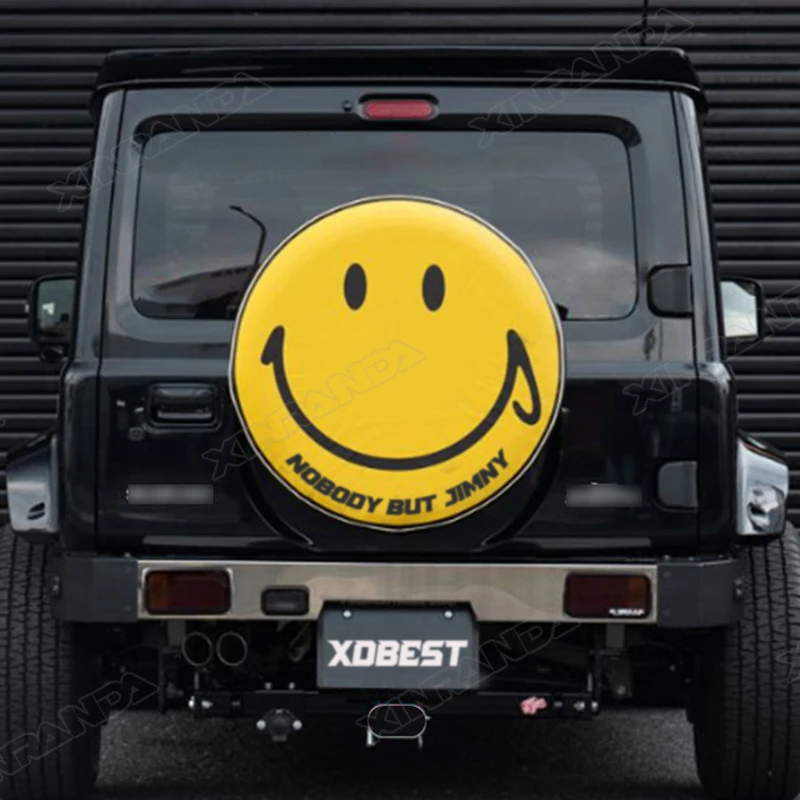 Для Suzuki Jimny 15 дюймов 4x4 искусственная кожа Чехол для запасного колеса Сумка автомобильные шины Gen 4 JB64 JB74 JC74 2020 2021 2022 2023 2024