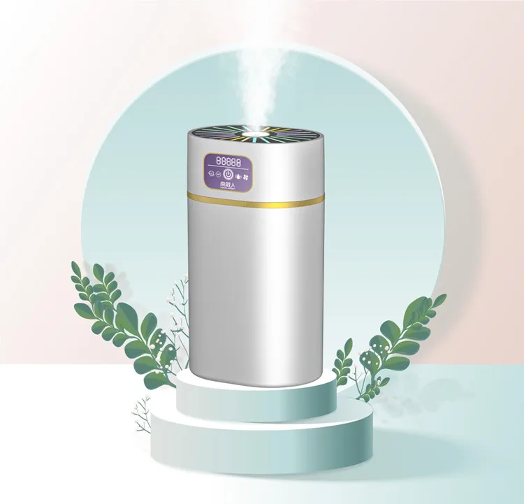 1100ml Large-capacity Gift Seven Color Changes Humidifying  Usb Humidifier