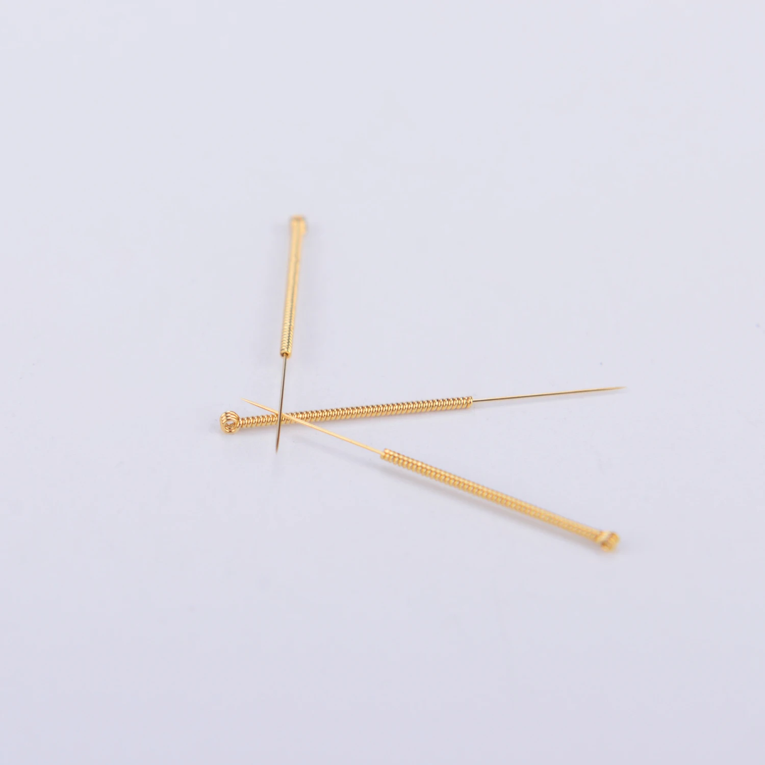 Disposable Sterile Individual Dialysia Paper Package Full Gold Plated Acupuncture Needles