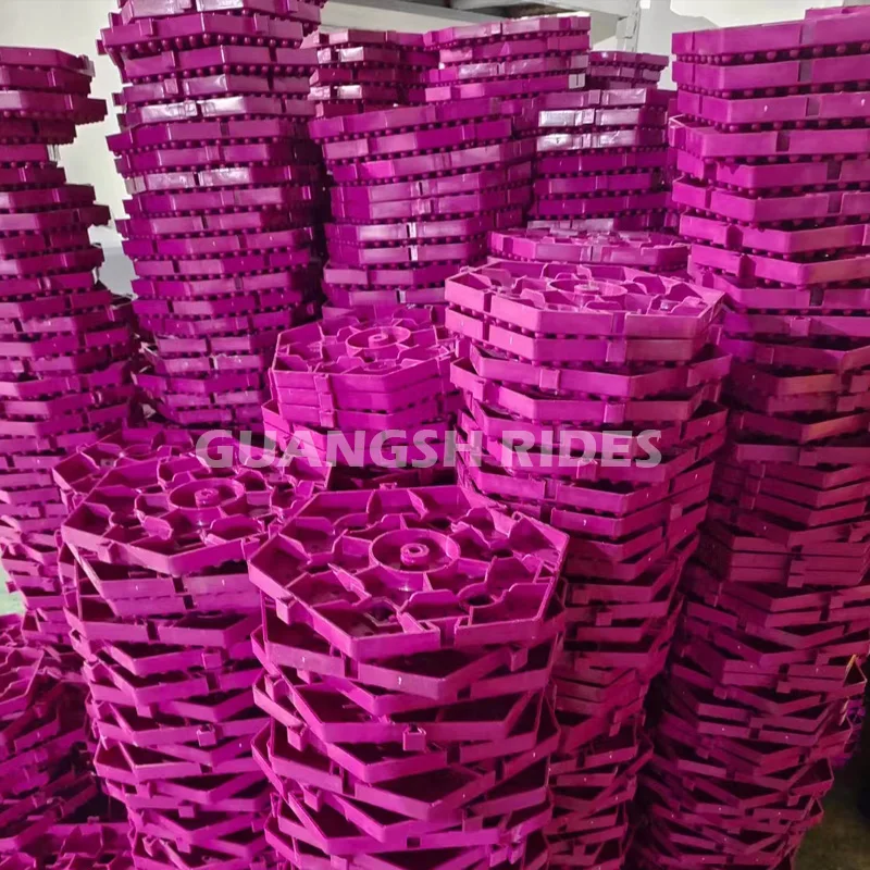 Durable outdoor giant slipping slide single double slip slope plastic rainbow slides for adults and children