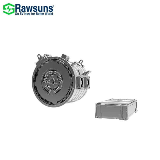 Rawsuns powerful 70KW 195A electric motor generator electricity generation flywheel SAE 2 for hybrid energy system
