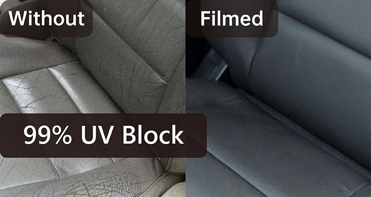 35% VLT heat rejection windscreen wholesale full roll nano ceramic car glass tint solar films