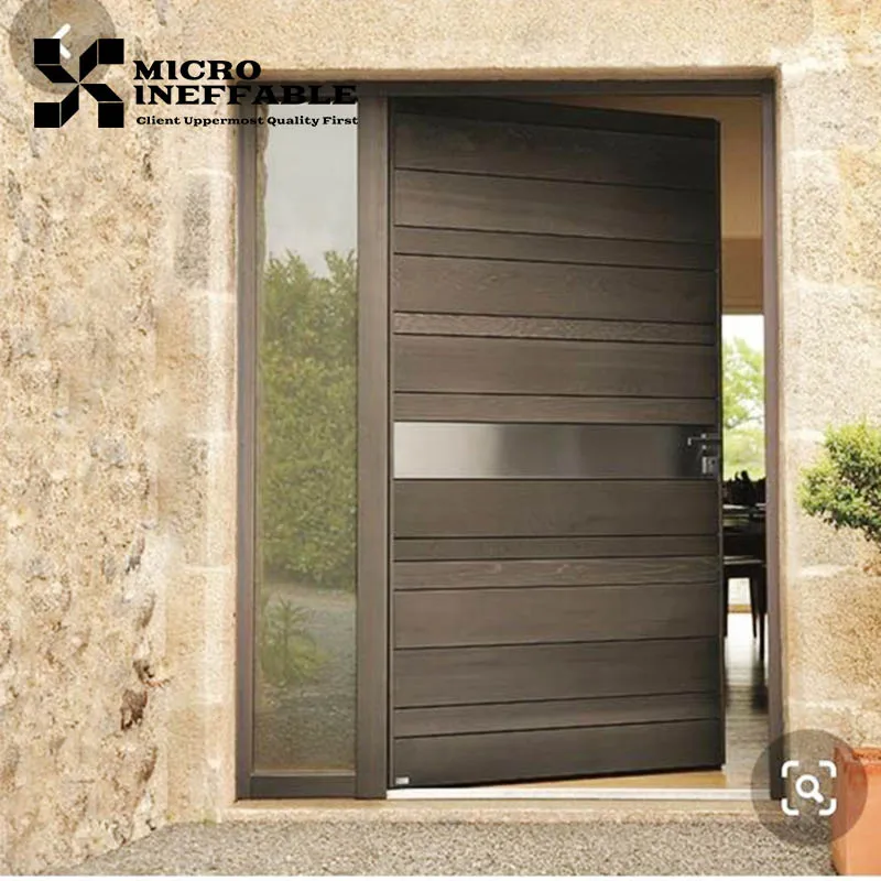 Excellence Quality Customized Design Main Exterior Front Security Door Aluminum Door Stainless Steel Door