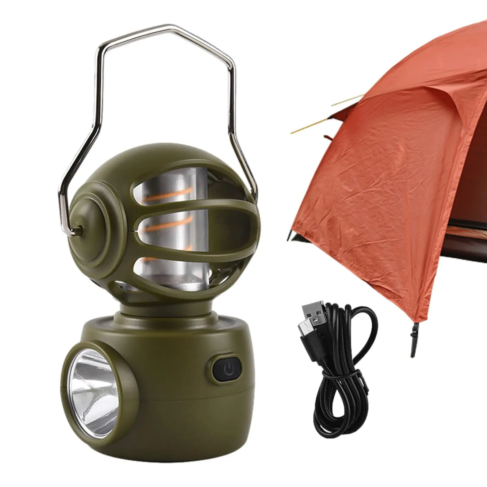 new design waterproof usb tent light outdoor 18650 emergency hanging camping lantern led camping lamp rechargeable