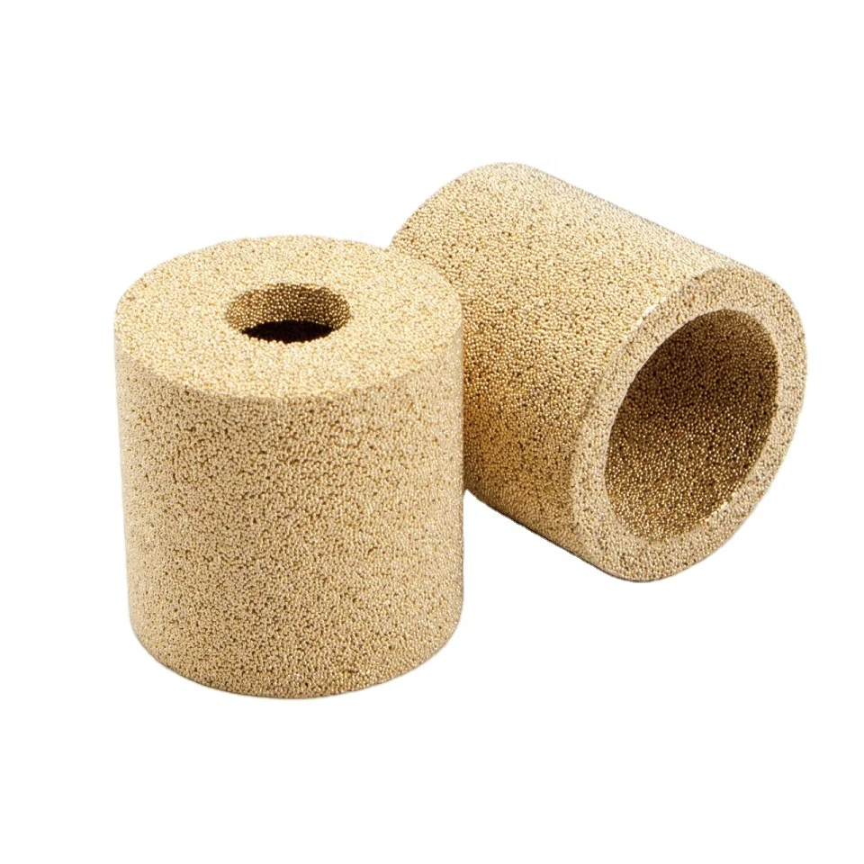 20 micron sintered porous copper bronze conical oil cartridge type fuel filter