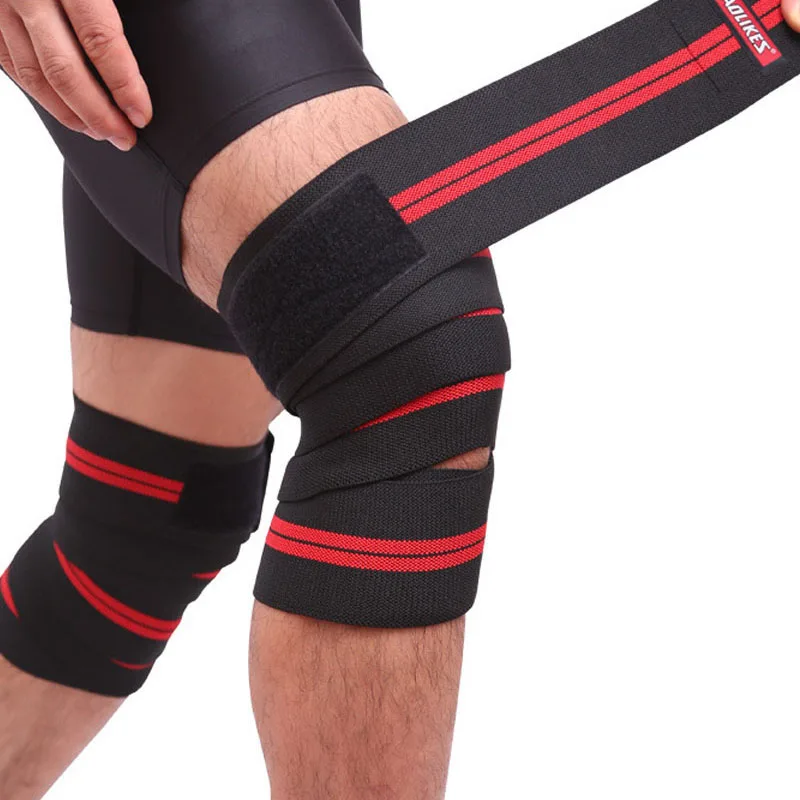 
Super Elastic Polyester Rubber Knee Bandage 