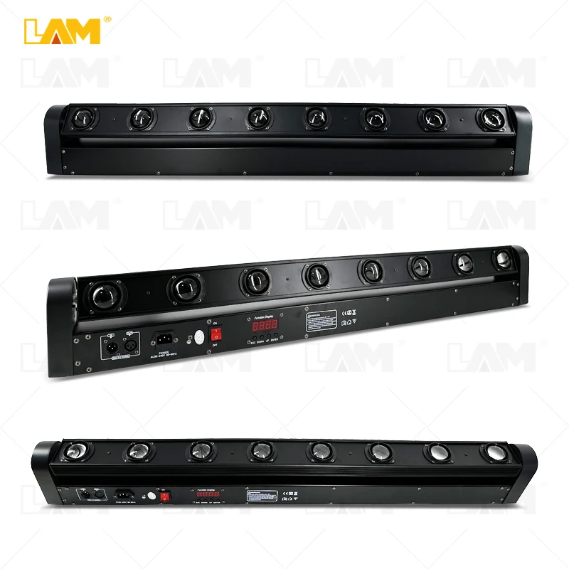 Best Seller Led Bar Club Lights 8 Eyes Rgbw Beam Moving Head Dmx512 Stage Lighting 8x10w Dj Disco Led Light Bar