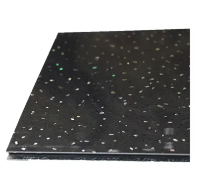 
black sparkle shower room panel 