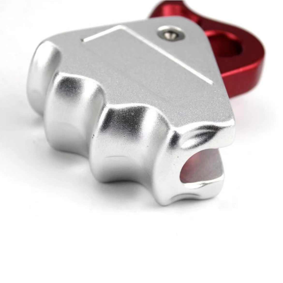 Professional high tensile aluminum 13mm Climbing Rope Descender Grabber Rope 13mm Positioning Device Anchor Mechanical Rope Grab