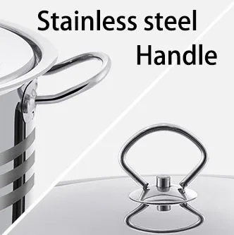 conjunto de panela inox kitchen utensils 12pcs white all cald heavy hot ware cooking stainless steel pots cookware sets