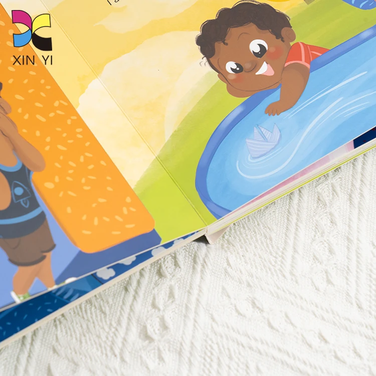 Free Sample Printing on Demand Flip Pop Up Book Custom Board Book Printing Company Children Book Printing Service