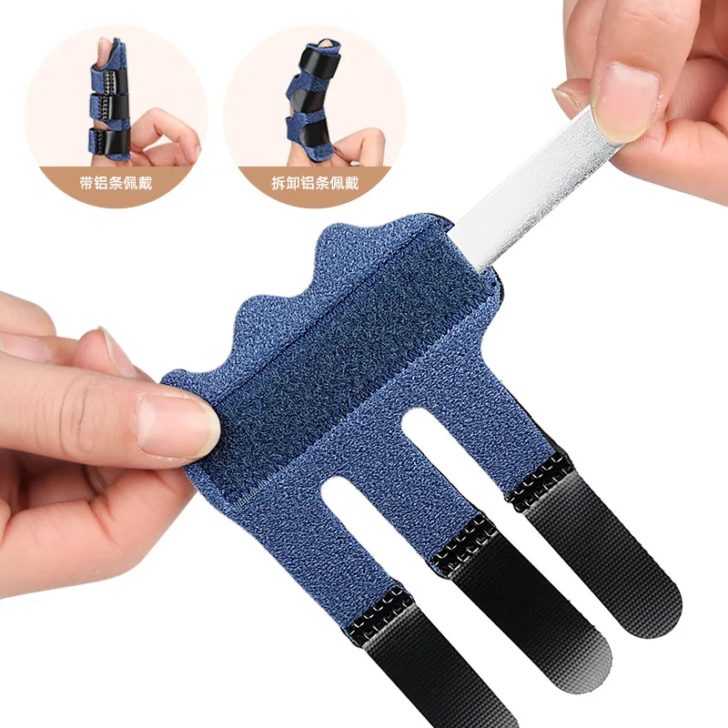 Universal Finger Straightener Broken Finger Splints Brace Middle Index Ring Finger Sprain Relief Support