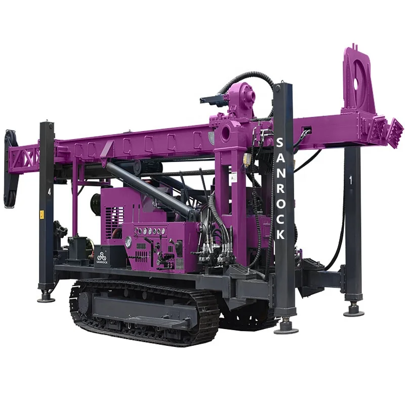 Geological Exploration Drilling Rig Depth 700m Hydraulic Borehole Diamond Core Drilling Machine