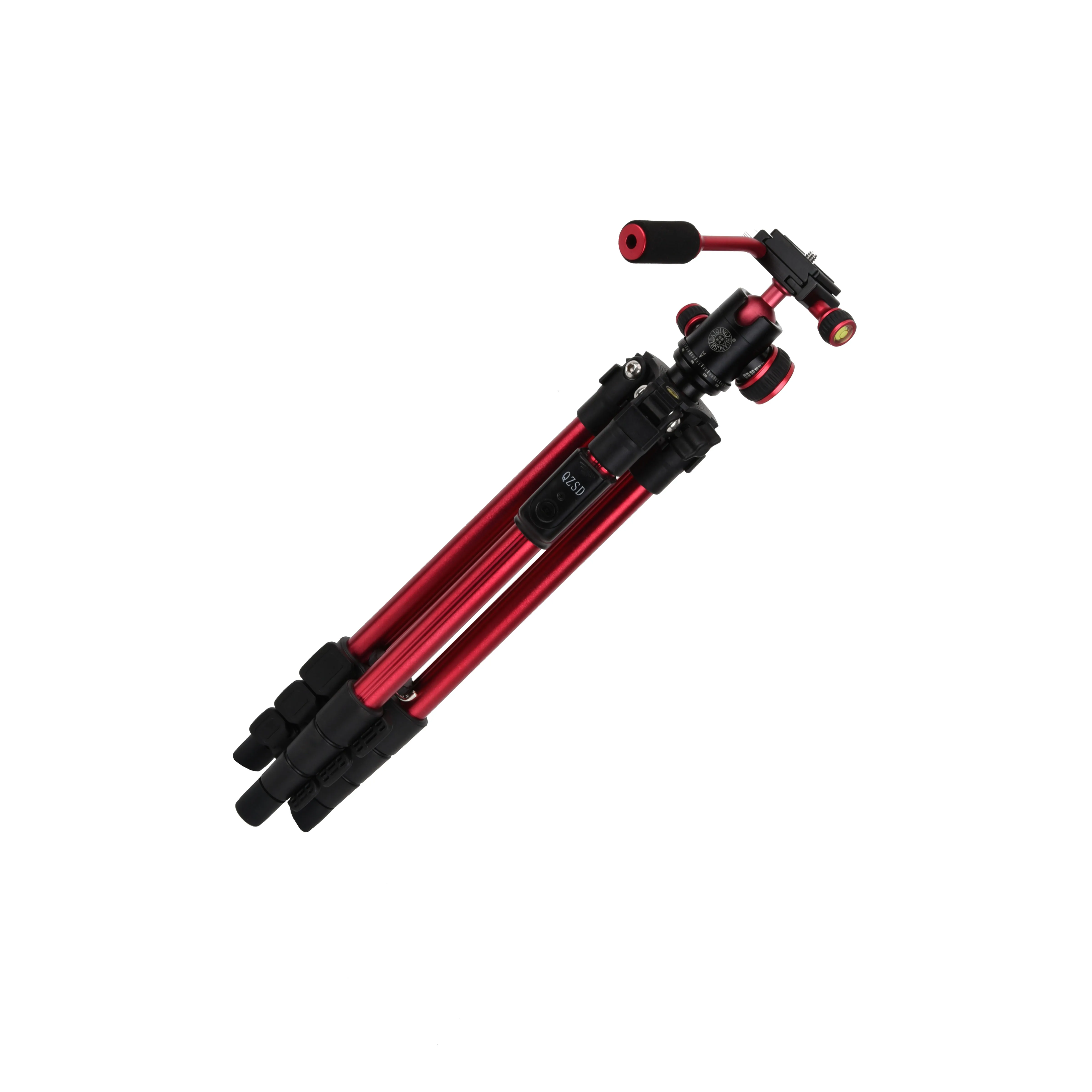
Travel Tripod With Remote Tripod Q160S With 3-Way 40-126cm Universal Camera Tripod for Camera for cell phone 