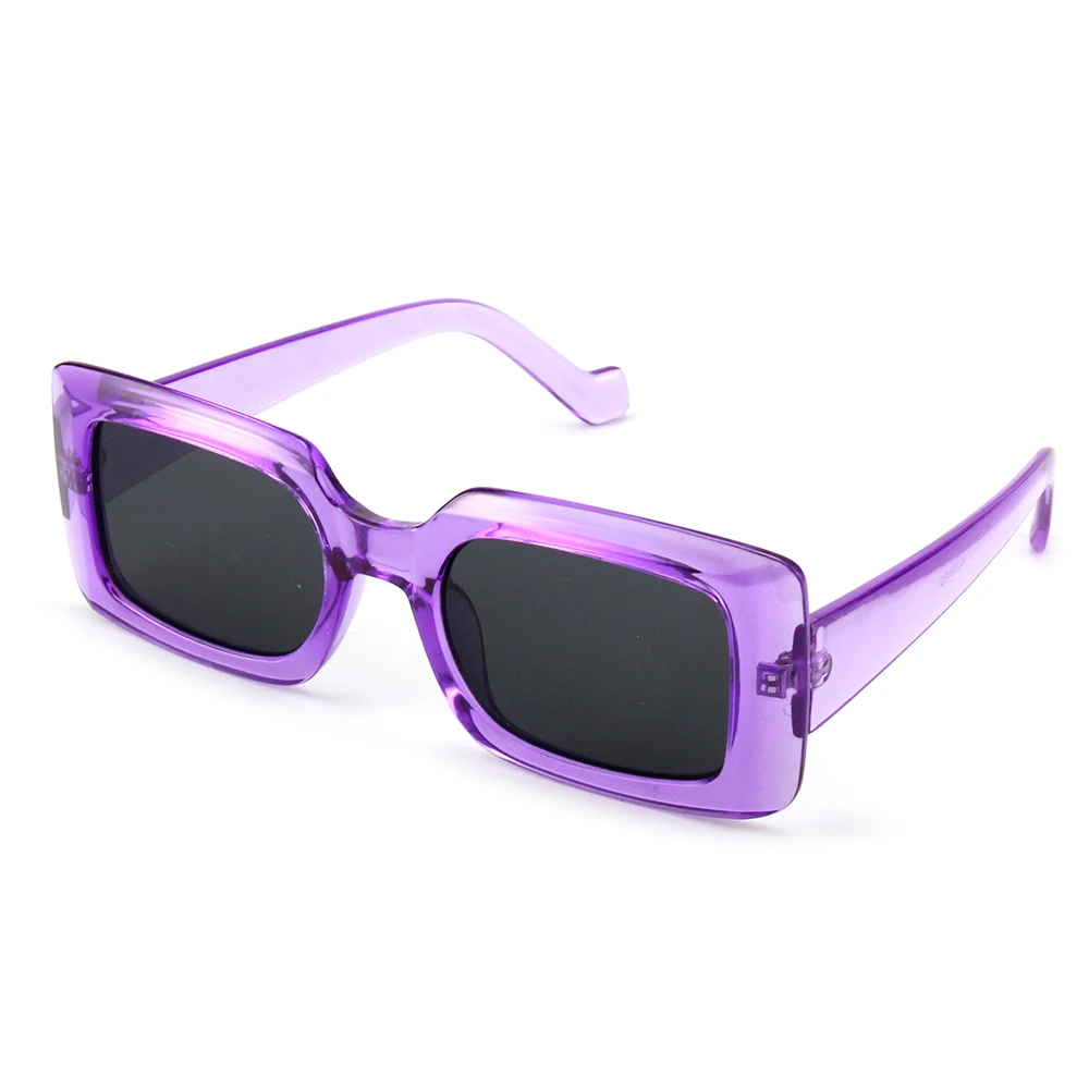 Оптовая продажа от китайского производителя EUGENIA, женские солнцезащитные очки с индивидуальным логотипом, различные цвета, квадратные модные солнцезащитные очки