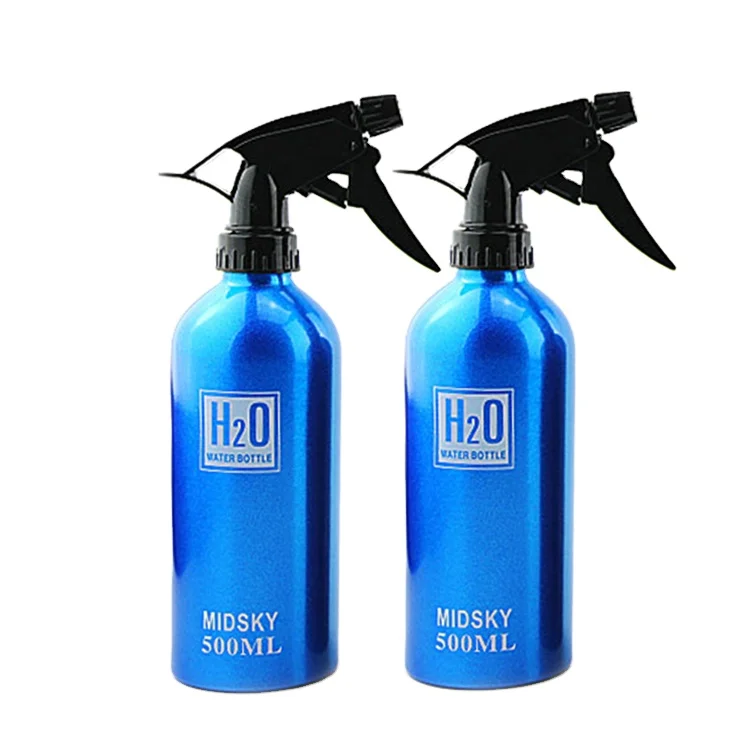 500 мл Горячая продажа алюминиевый салон бутылка Брызга тумана Парикмахерские ножницы с многоразовые волос бутылки