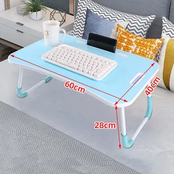 Manufacturers wholesale bed small laptop table dormitory study table  bed desk folding computer table lap desk