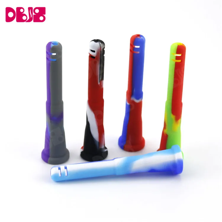 
Distinctive wholesale oil burner downstem pipe 14mm diameter silicone downstem for smoking 
