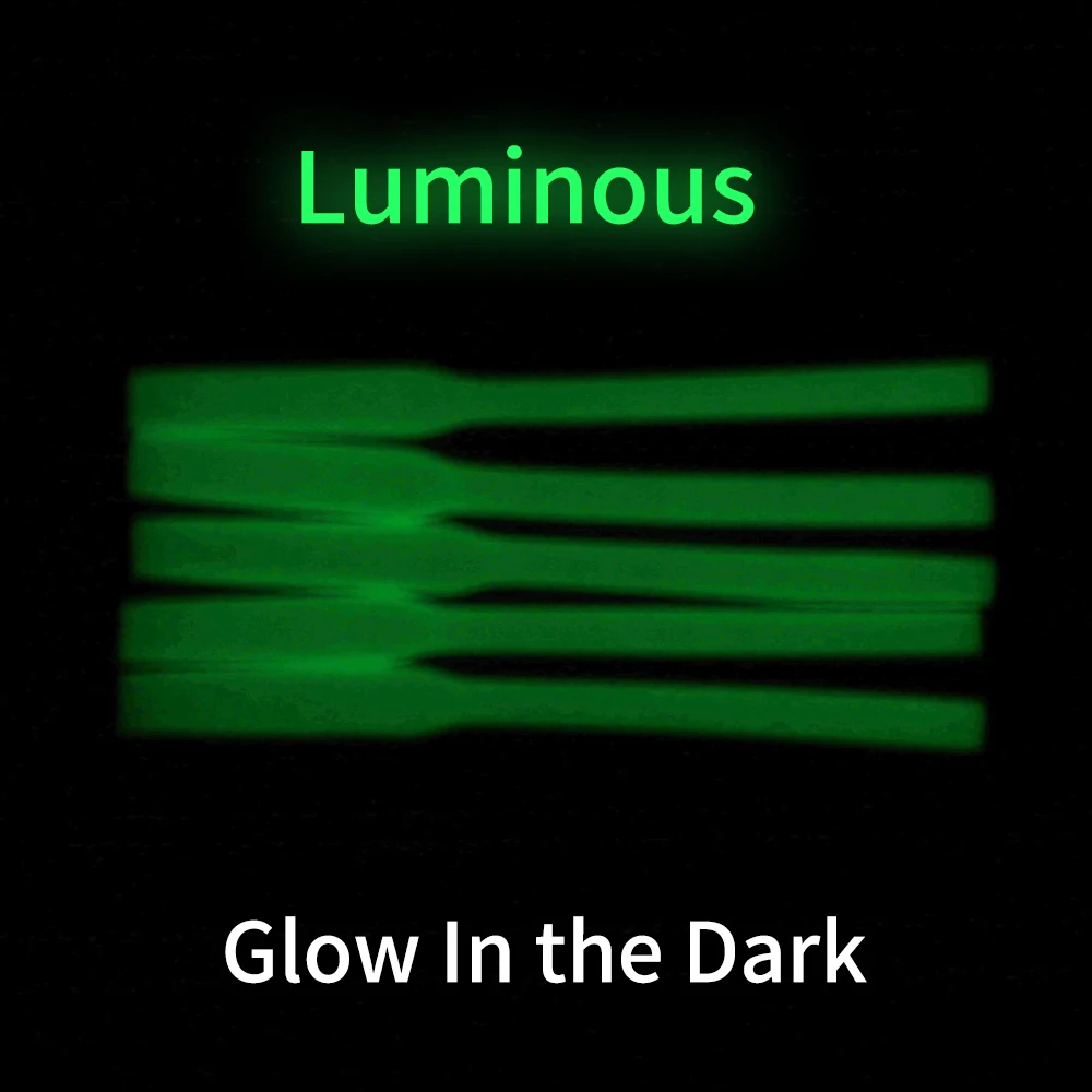 Saltwater Fishing Luminous Tube Leader Line Hook Protector Sleeve Fishing Rig Accessories Glow In The Dark