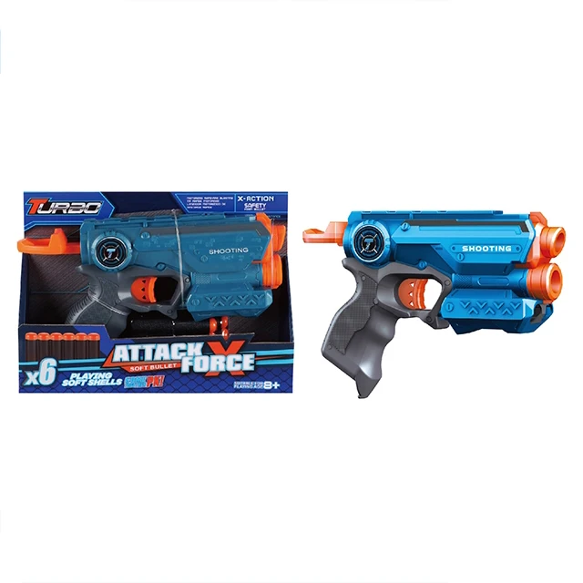 Kids Play Toy Gun Fun Game Play Manual Bullet Toy Gun