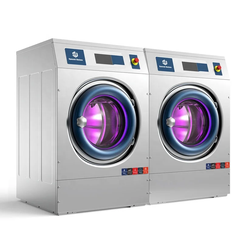 Commercial 12kg 15kg 20kg 25kg High Quality Coin Operated Washer and Dryer Laundry Equipment