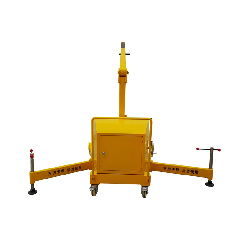 300kg portable floor electric  Counter-balanced hydraulic crane