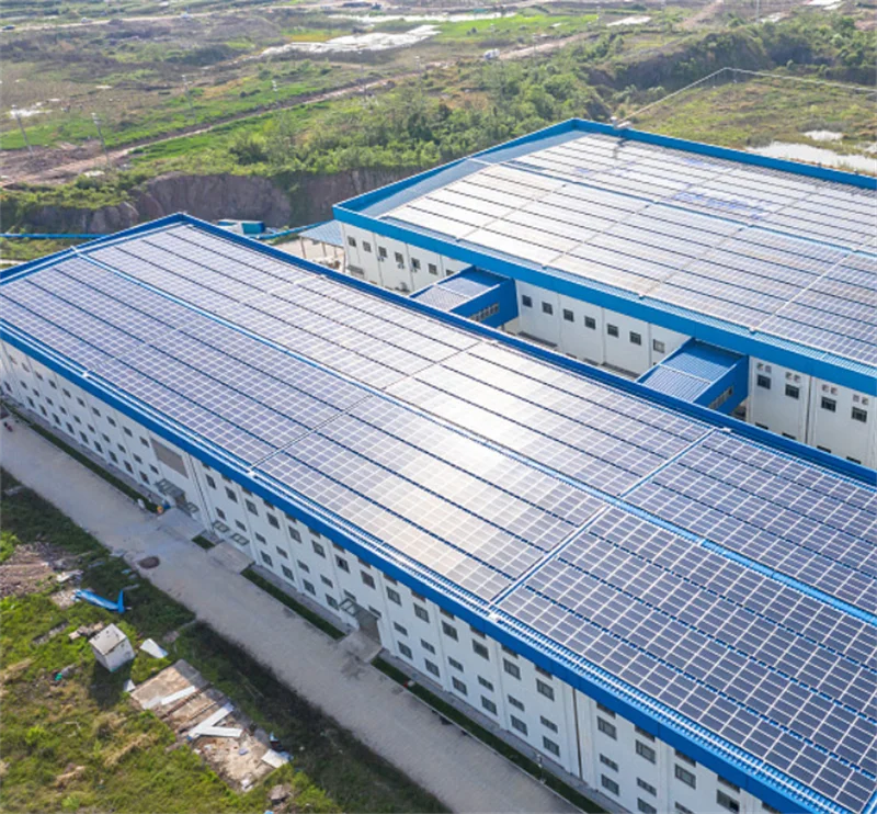 Customized High Quality Photovoltaic Building Solution Solar Energy System Factory Industrial Plant Rooftop PV Solar Panels